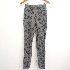 Guess Floral Print Skinny Jeans